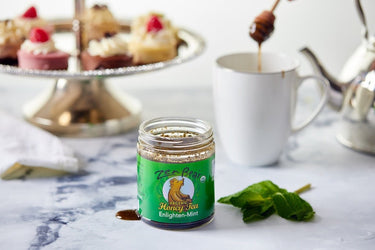 Organic Enlighten - Mint Honey Tea - Zenbear Honey Tea Organic Enlighten - Mint Honey Tea - Zenbear Honey Tea